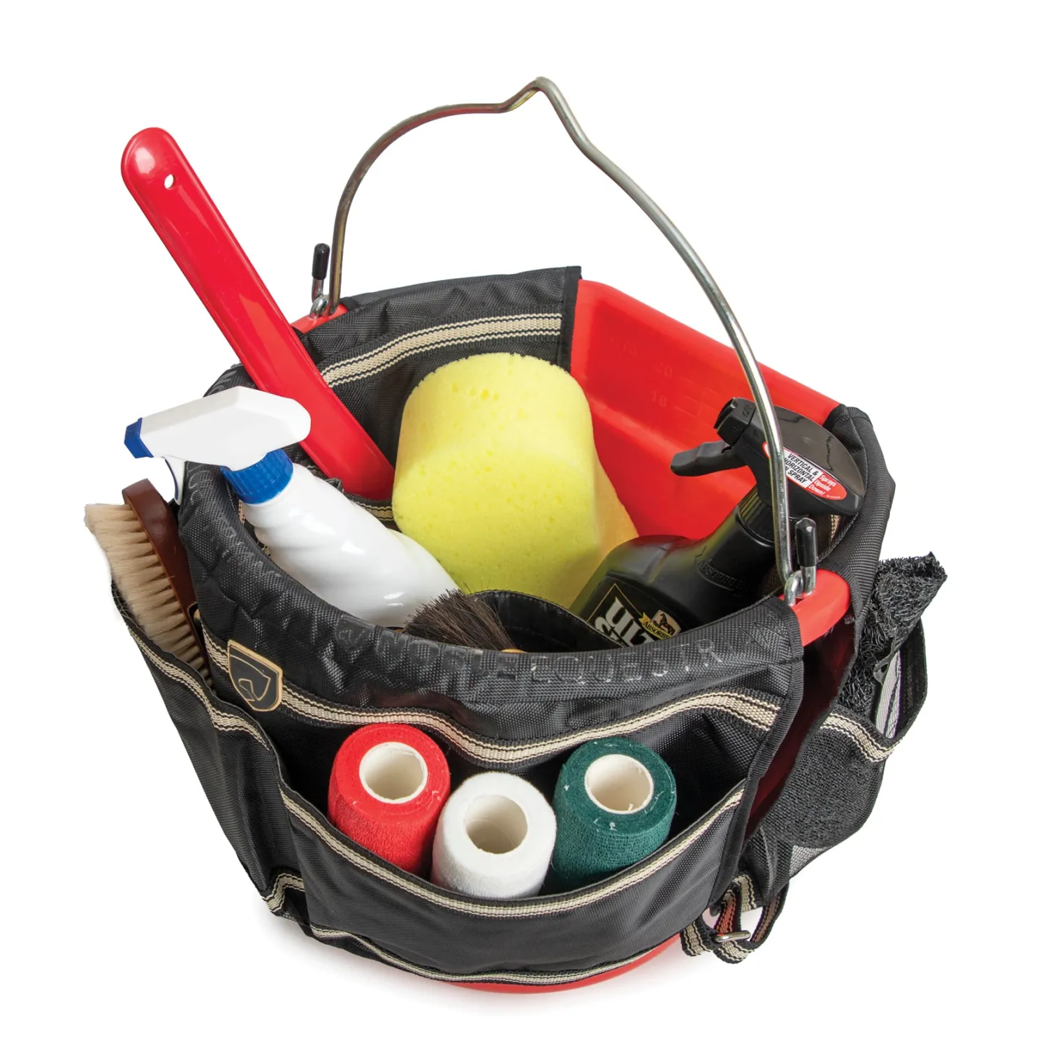 SAVI GLOBAL FASHION Noble Equestrian™ Barn Bucket Bag Black Clearance