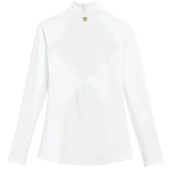 I APPAREL INT GROUP Noble Equestrian™ Ladies’ Ashley + Long Sleeve Solid Shirt New