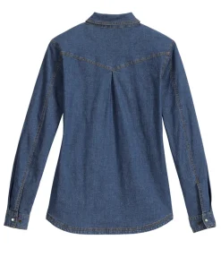 KIRSCH Noble Equestrian™ Ladies’ Bree Long Sleeve Shirt Dark Wash Online