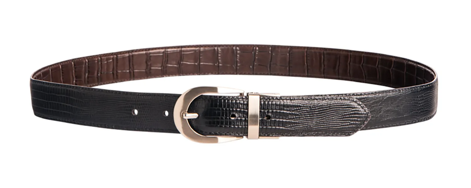NOBLE EQUESTRIAN Noble Outfitters™ Ladies’ Back-to-Back Reversible Belt Clearance