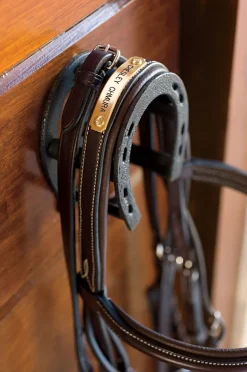 DOVER DROPSHIP Notched Corner Bridle Nameplate Best