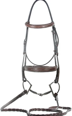 NUNN FINER PRODUCTS Nunn Finer® Caterina Hunter Bridle Havana Outlet