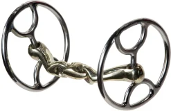 NUNN FINER PRODUCTS Nunn Finer® Oval Link Shaped Mouthpiece Cartwheel Bit Best