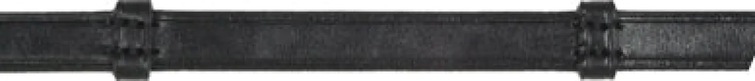 OTTO SCHUMACHER Buckle-End Hand Stop Leather Reins Black Clearance