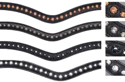 OTTO SCHUMACHER Fancy Stone Browband Hot