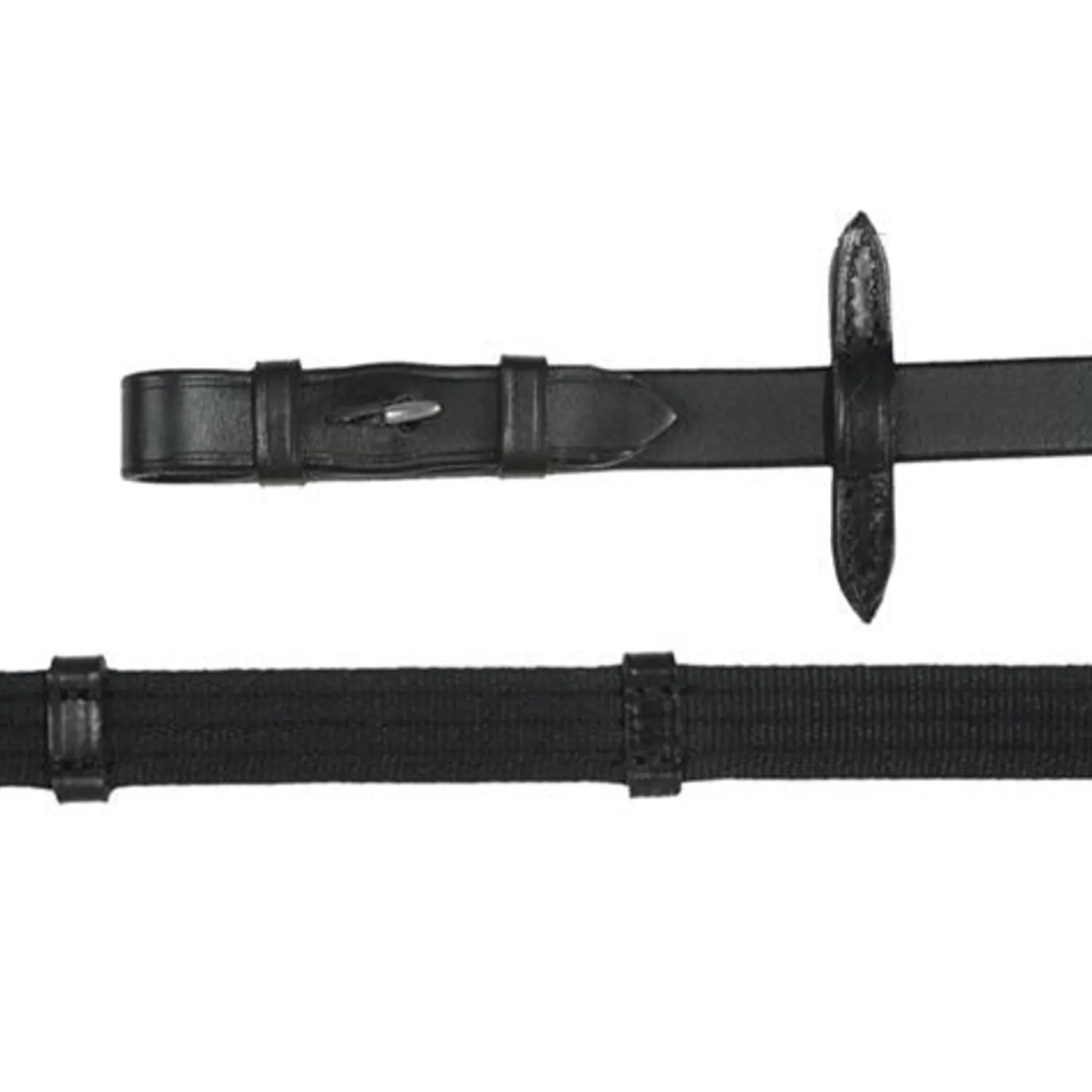 OTTO SCHUMACHER Web Reins with Hook Studs Black Hot