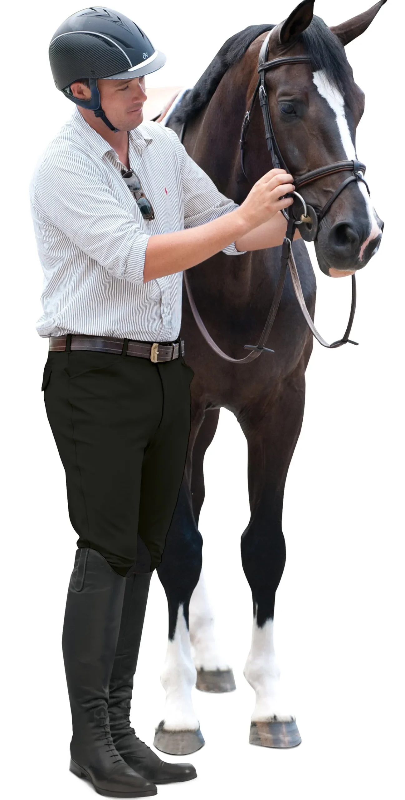 ERS Ovation® Men's EuroWEAVE™ Four-Pocket Riding Breeches Clearance