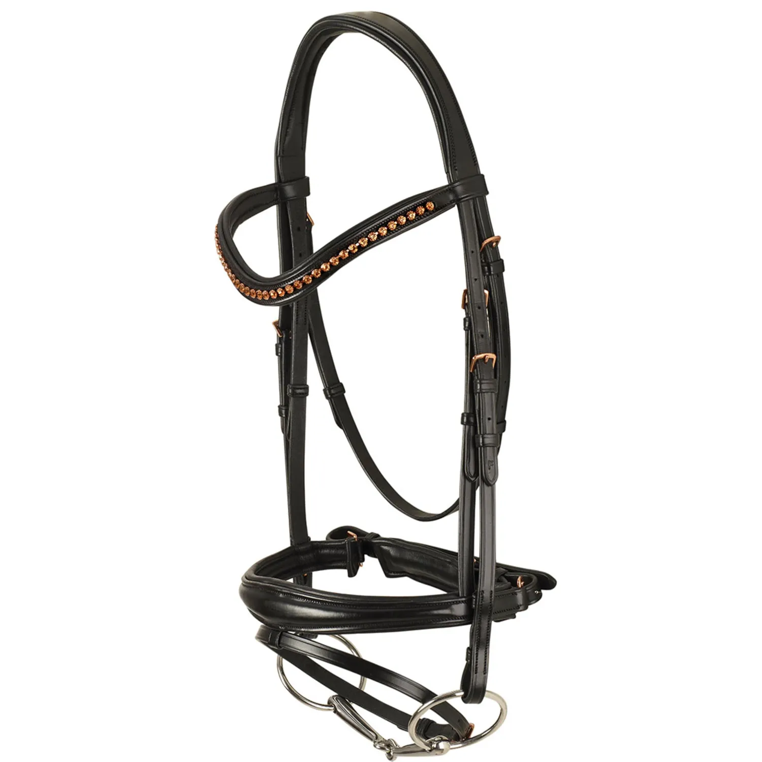 ERS Ovation® Munich Anatomic Dressage Bridle Black Discount