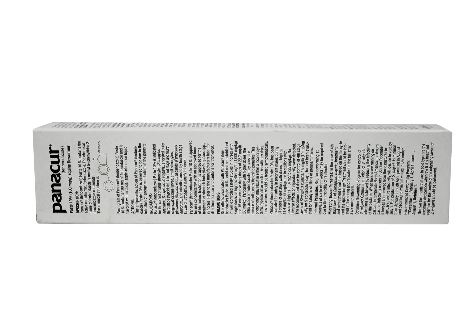 ANIMAL HEALTH INT Panacur Paste Dewormer Outlet