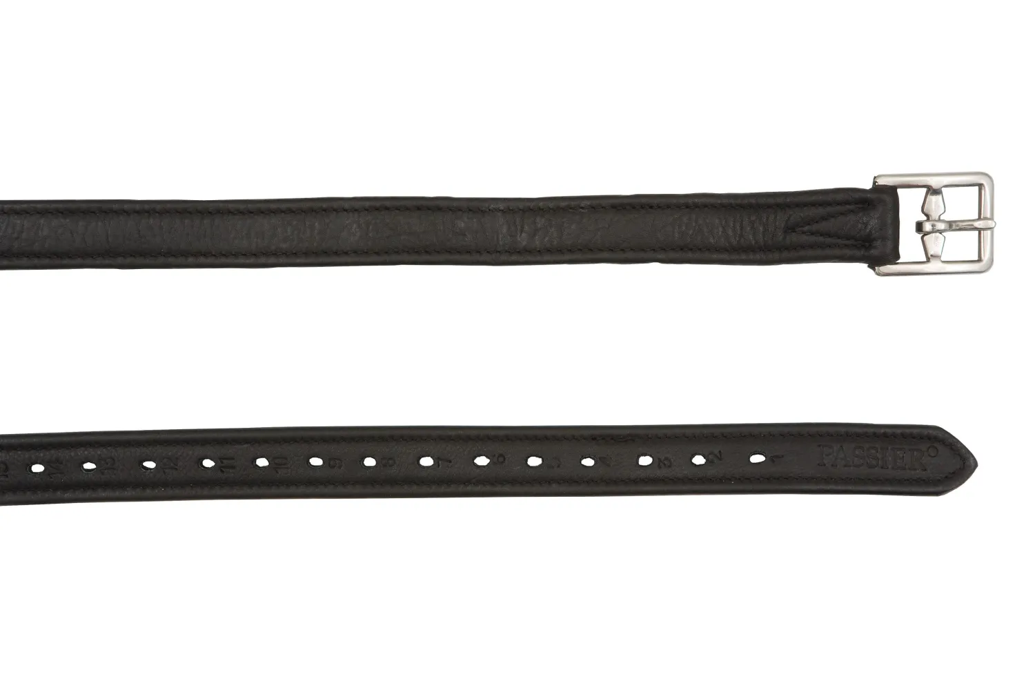 GEM-PASSIER Passier® Stirrup Leathers With Nylon Inserts Black Best