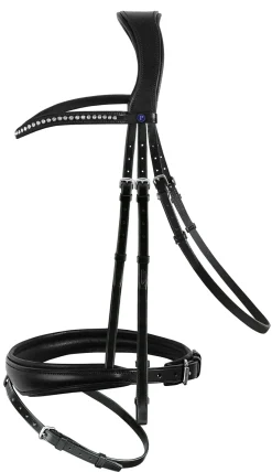 GEM-PASSIER PassierBLU® Spirit Snaffle Bridle Black New