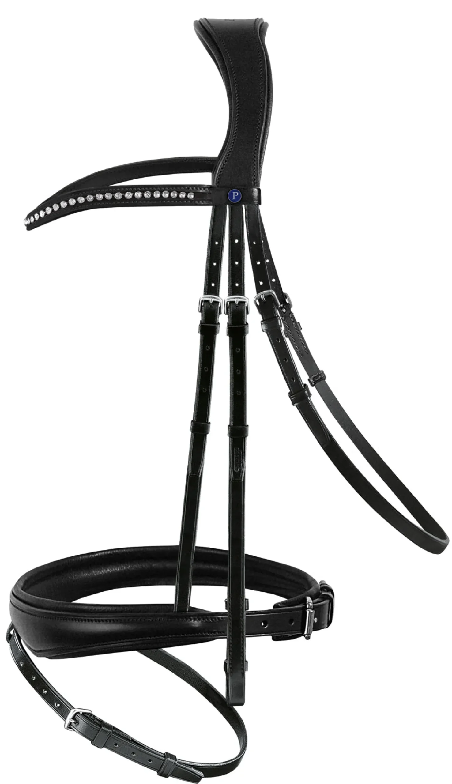GEM-PASSIER PassierBLU® Spirit Snaffle Bridle Black New