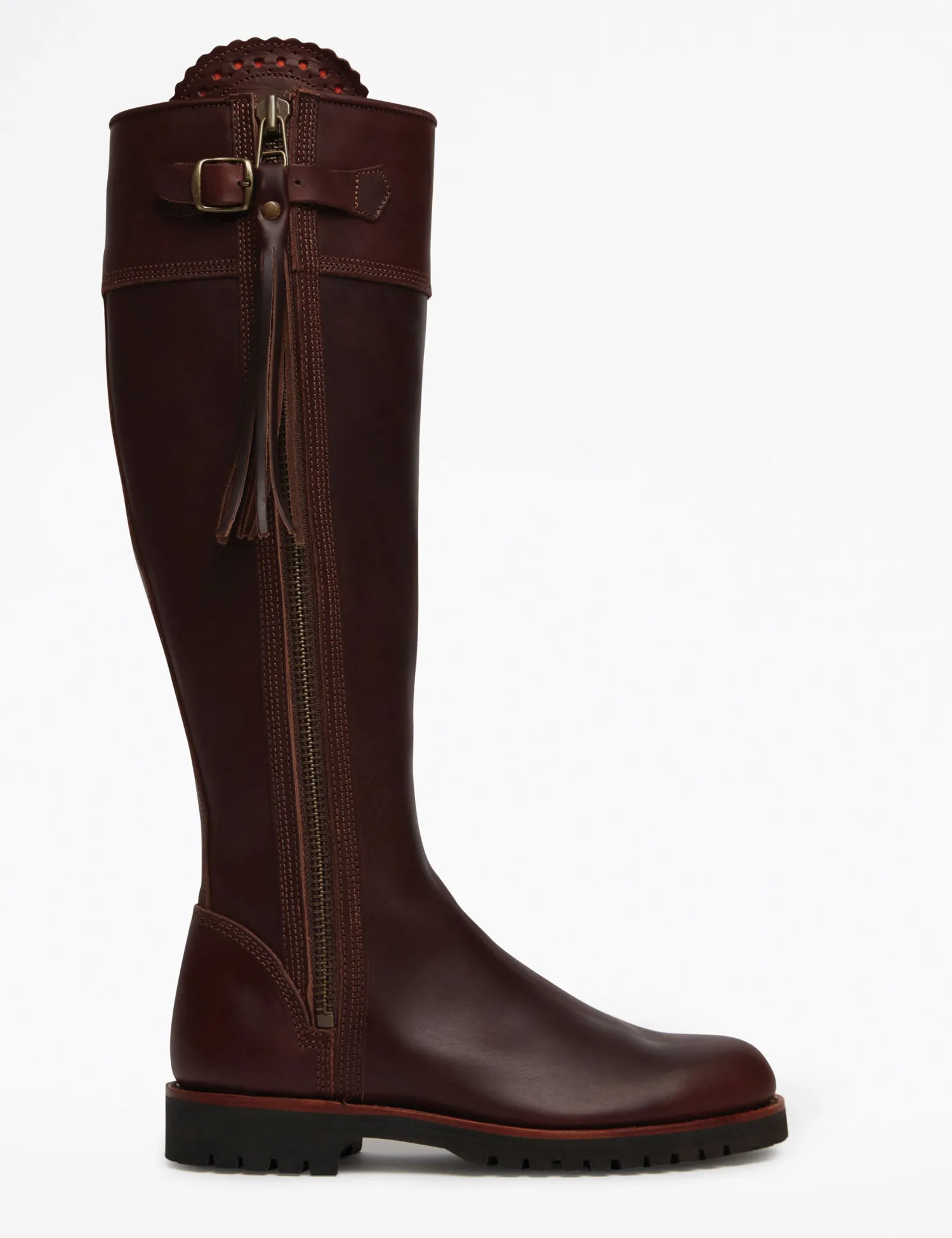 PENELOPE CHILVERS Ladies’ Tassel Boot with Long Shaft Length Conker Online