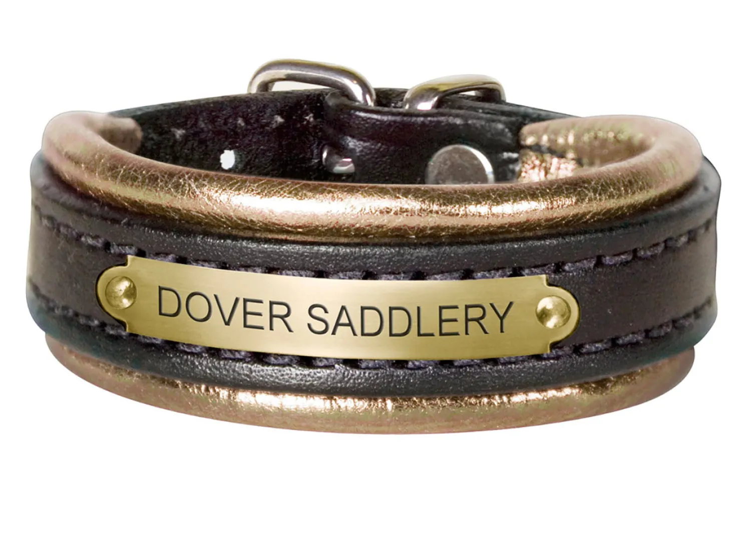 PERRIS LEATHER Perri’s® Padded Leather Nameplate Bracelet Outlet