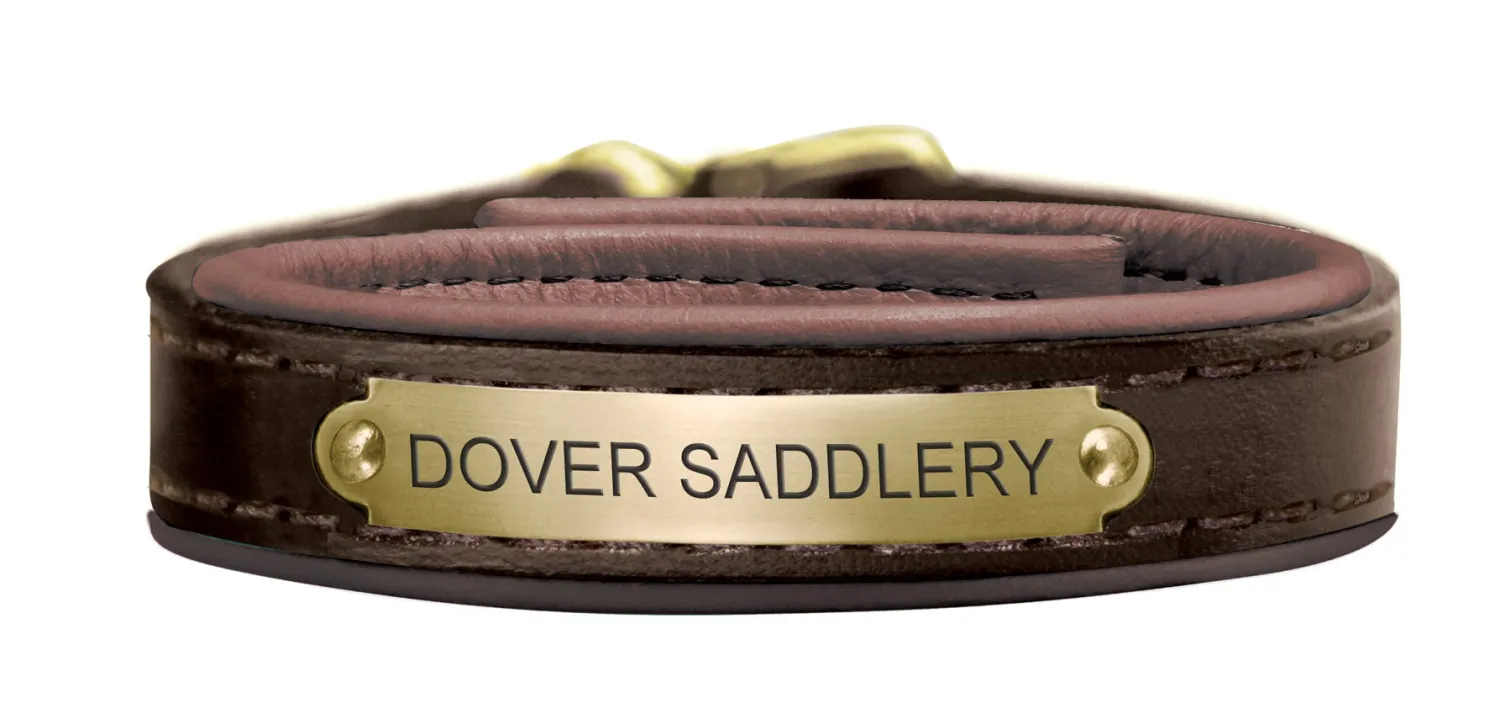 PERRIS LEATHER Perri’s® Padded Leather Nameplate Bracelet Outlet