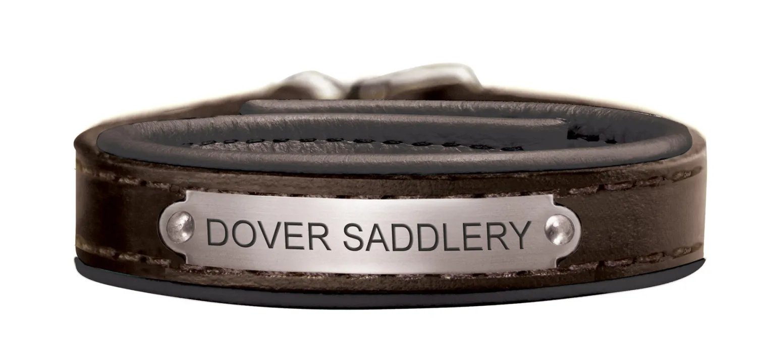 PERRIS LEATHER Perri’s® Padded Leather Nameplate Bracelet Outlet