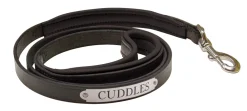 PERRIS LEATHER Perri’s® Padded Leather Nameplate Dog Leash Online