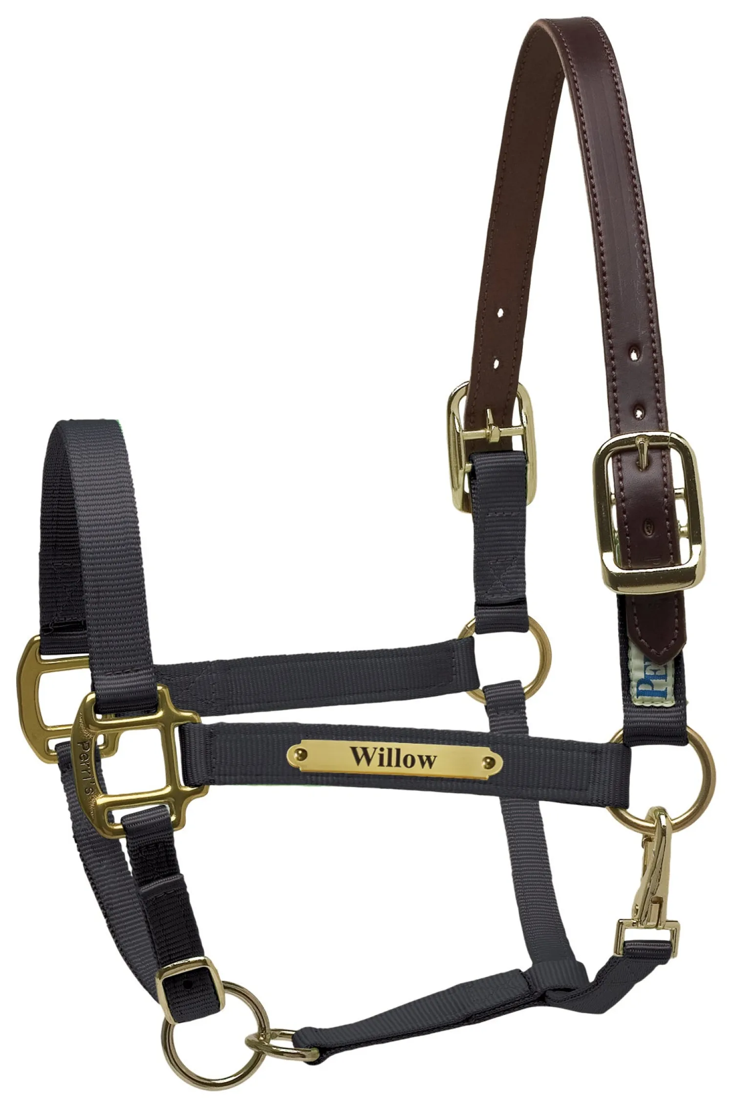 PERRIS LEATHER Perri’s® Premium Nylon Safety Halter with Nameplate Outlet