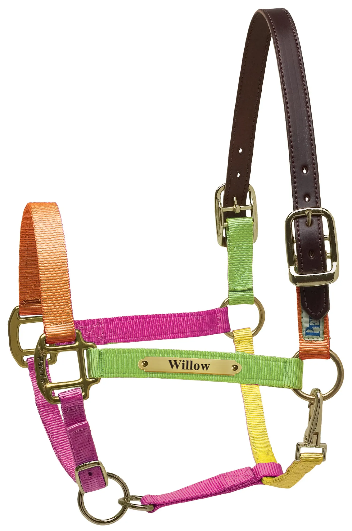 PERRIS LEATHER Perri’s® Premium Nylon Safety Halter with Nameplate Outlet
