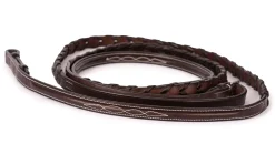 PERRIS LEATHER Perri’s® Professional Fancy-Stitched Leather Bridle Havana Outlet