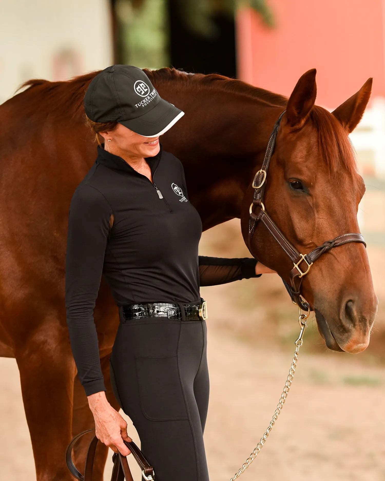 PERRIS LEATHER Perri’s® Twisted Leather Halter Havana Best