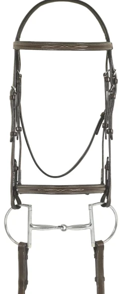 ERS Pessoa® Pro Fancy-Stitched Raised Bridle Hot