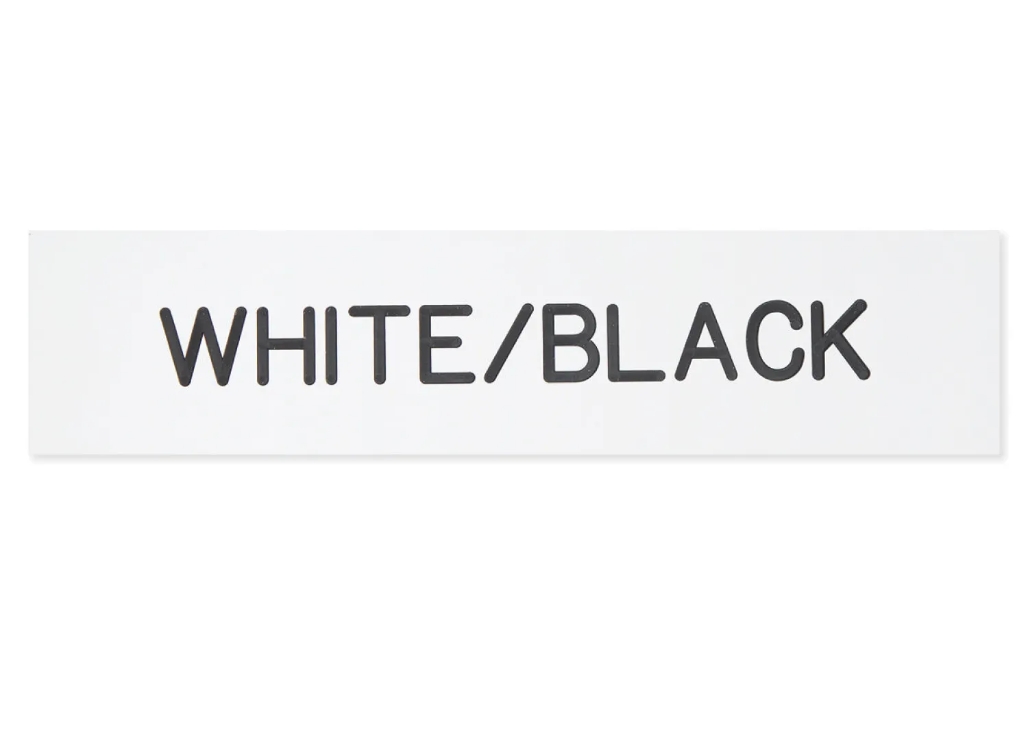 DOVER DROPSHIP Plastic Stall Plate - 1 or 2 lines New