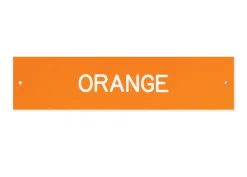 DOVER DROPSHIP Plastic Stall Plate - 1 or 2 lines New