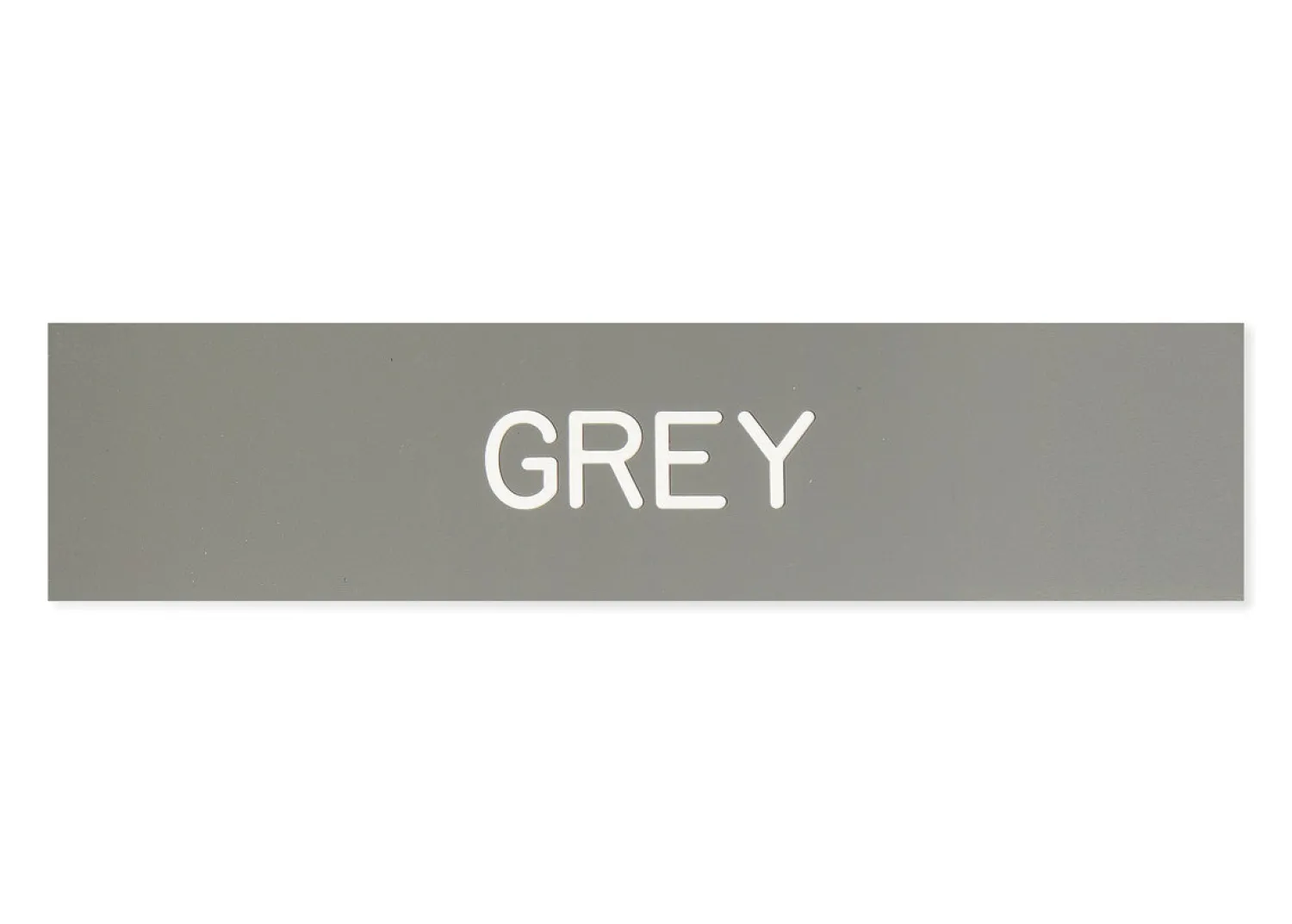 DOVER DROPSHIP Plastic Stall Plate - 1 or 2 lines New