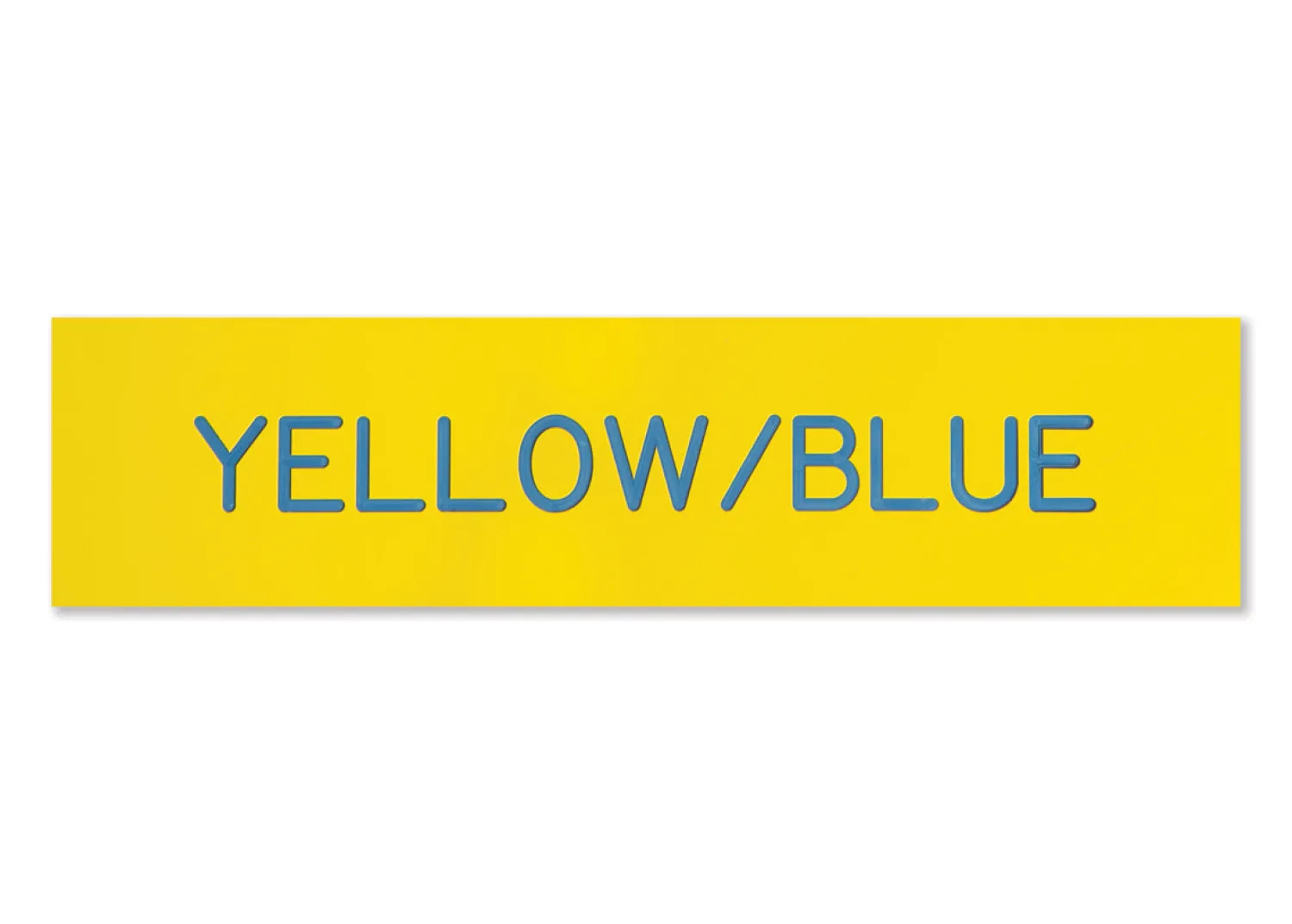 DOVER DROPSHIP Plastic Stall Plate - 1 or 2 lines New