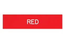 DOVER DROPSHIP Plastic Stall Plate - 1 or 2 lines New