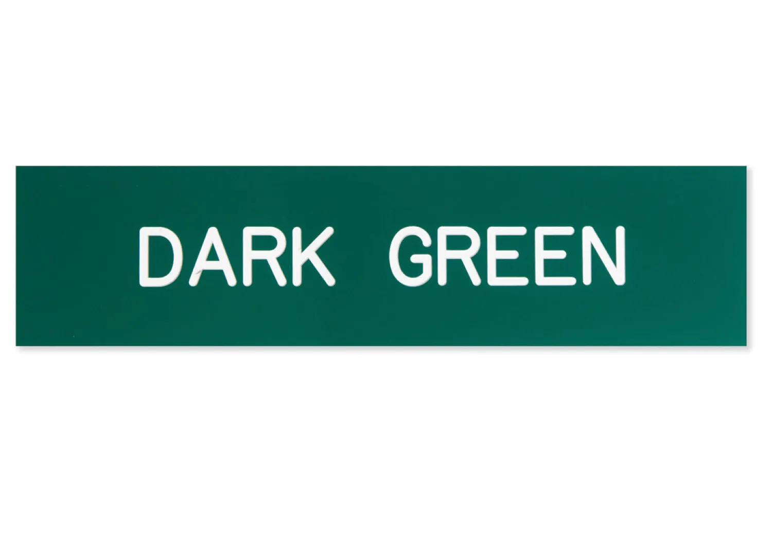 DOVER DROPSHIP Plastic Stall Plate with Holder - 3 lines New