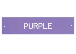 DOVER DROPSHIP Plastic Stall Plate with Holder - 2 lines Hot