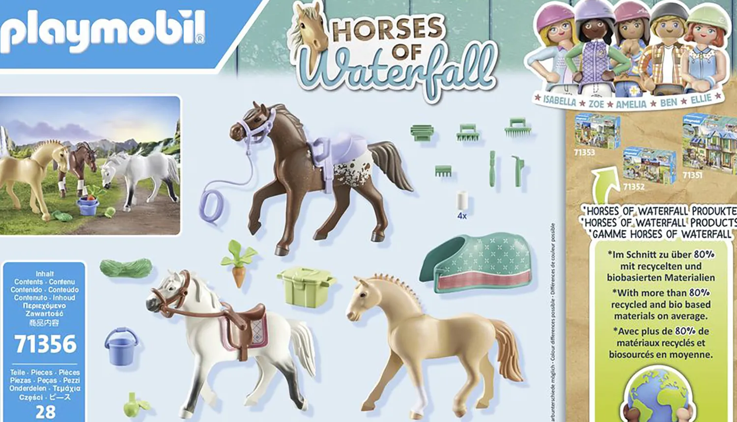 PLAYMOBIL USA INC Playmobil® Three Horses Set with Accessories Discount