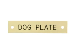 DOVER DROPSHIP Rectangular Dog Collar Nameplate Best