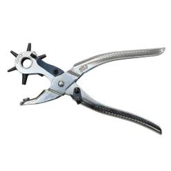 PARTRADE Revolving German Leather Punch Nickel Plated Outlet