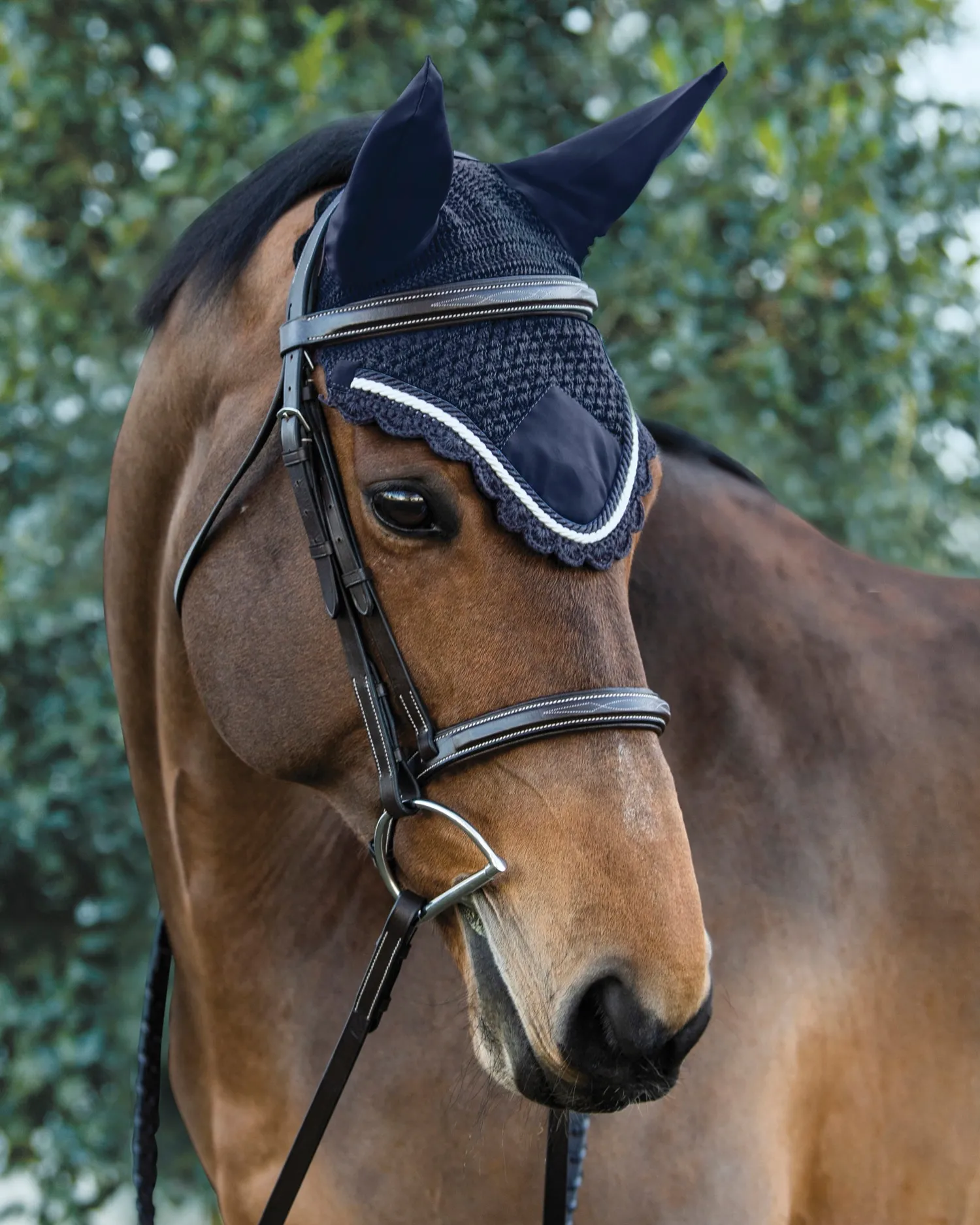 INTEX EQUESTRIAN Rider’s International™ Crochet Ear Bonnet Best