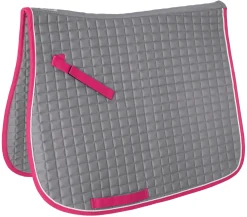 RR GLOBE Rider’s International™ Quilted Dressage Square with Piping Outlet