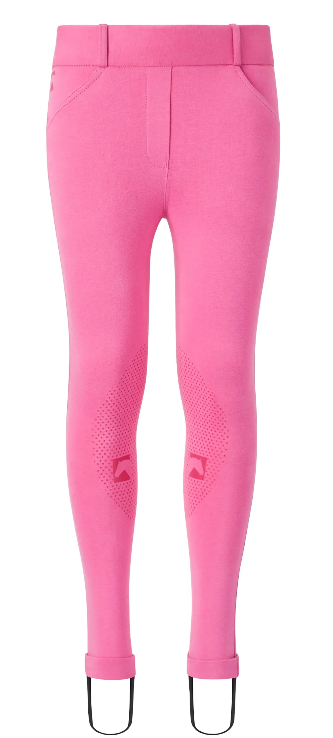 TARUN TEXTILES Riding Sport™ Kids’ Pull-On Knee-Patch Jodhpur Phlox Pink