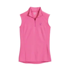 KIRSCH Riding Sport™ Ladies’ Airflow Quarter-Zip Solid Sleeveless Shirt