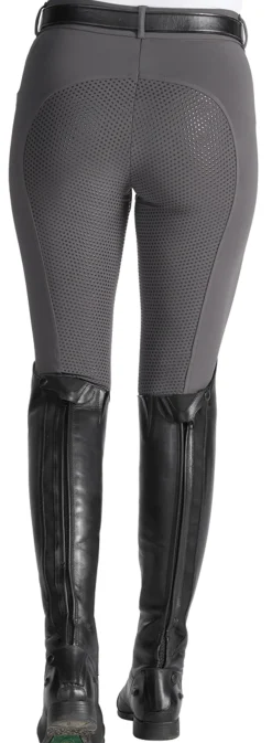 SUPERHOUSE Riding Sport™ Ladies’ Essential Full-Seat Breech Charcoal