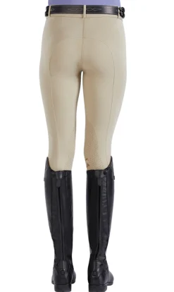 TARUN TEXTILES Riding Sport™ Ladies’ Pull-On Knee-Patch Breech Hot
