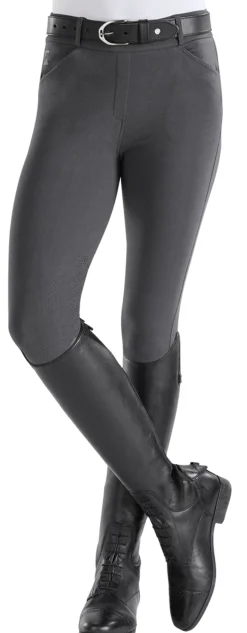 TARUN TEXTILES Riding Sport™ Ladies’ Pull-On Knee-Patch Breech Hot