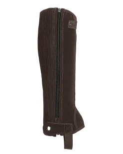 S.K. SHOES AND BOOTS Riding Sport™ Adults’ Synthetic Suede Half Chaps with Silicone Grip Patches Best