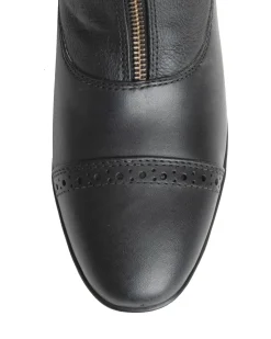 S.K. SHOES AND BOOTS Riding Sport™ Ladies' Essential Leather Zip Paddock Boots Clearance