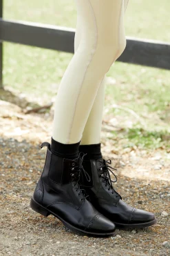 LORD SHIVA EXPORTS Riding Sport™ Ladies’ Provenance Lace Paddock Boots Black Online