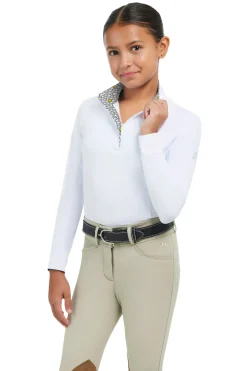 RJ CLASSICS R.J. Classics Girls’ Tori Jr. Long Sleeve Show Shirt Smiley Discount