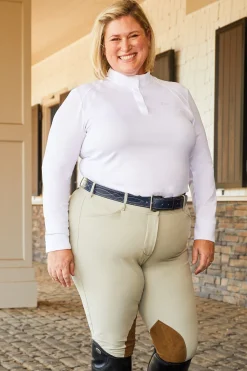 RJ CLASSICS R.J. Classics Gracie Plus-Size Knee-Patch Breech Sale