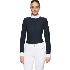 SAMSHIELD ® Aline Crystal Long-Sleeve Show Shirt Outlet