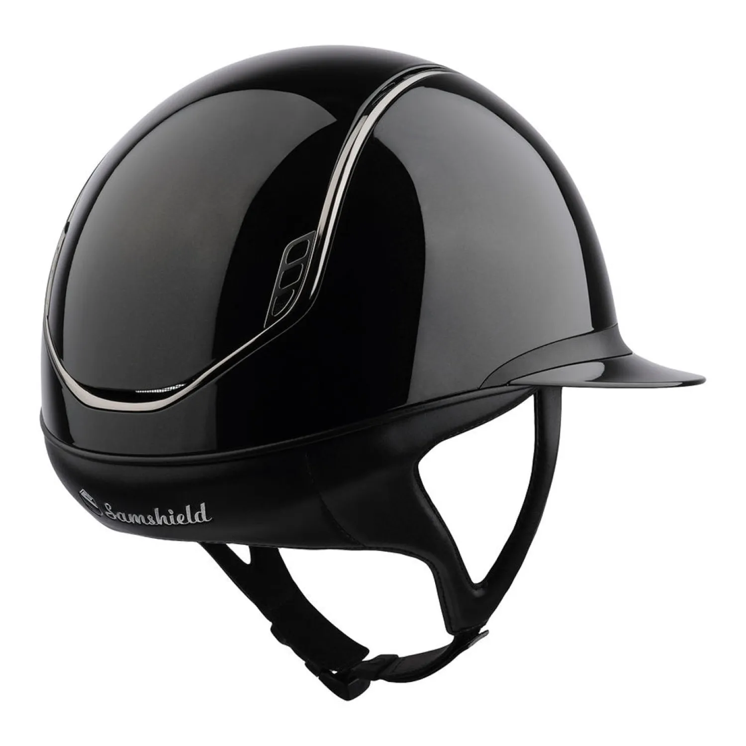 SAMSHIELD Miss Shield 2.0 Shadow Glossy Helmet Black Sale